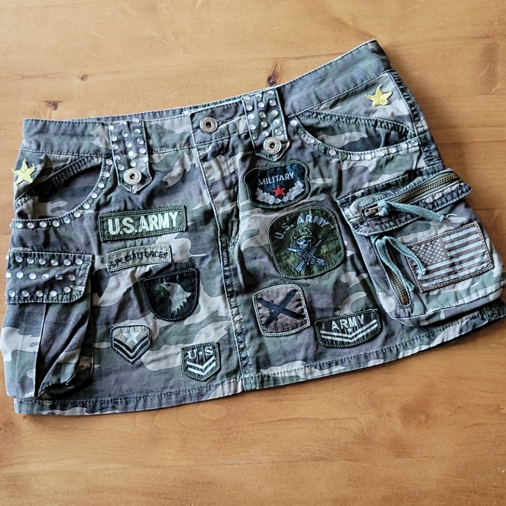 Camo Army themed skirt